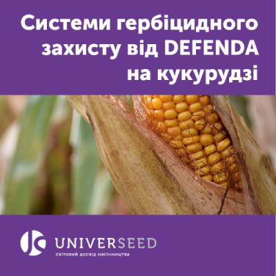 Системи гербіцидного захисту від DEFENDA на кукурудзі