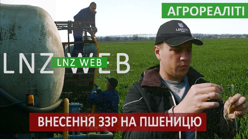 Внесення ЗЗР на пшеницю фото 1 LNZ Group