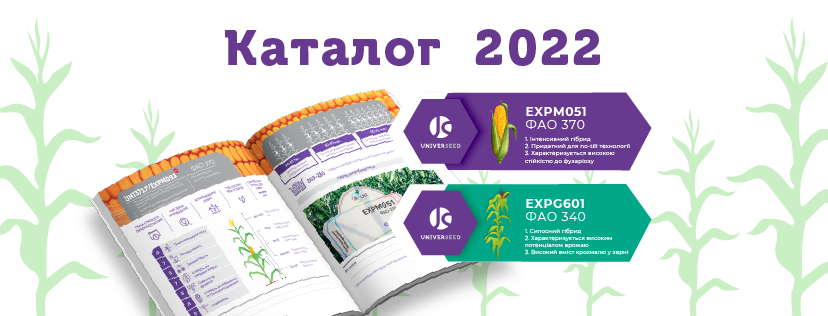 UNIVERSEED презентує каталог кукурудзи на 2022 рік фото 1 LNZ Group